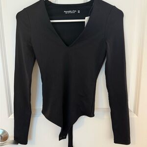 Abercrombie & Fitch Black Bodysuit